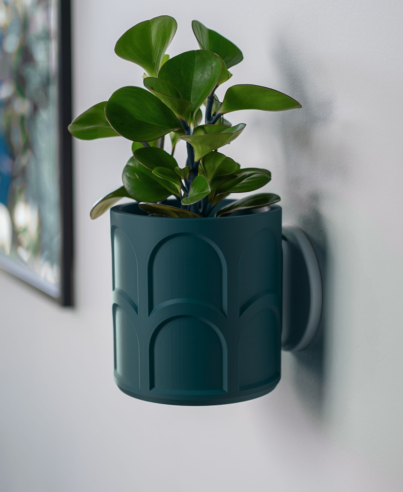 Archie Wall Planter with Hidden Drip Tray