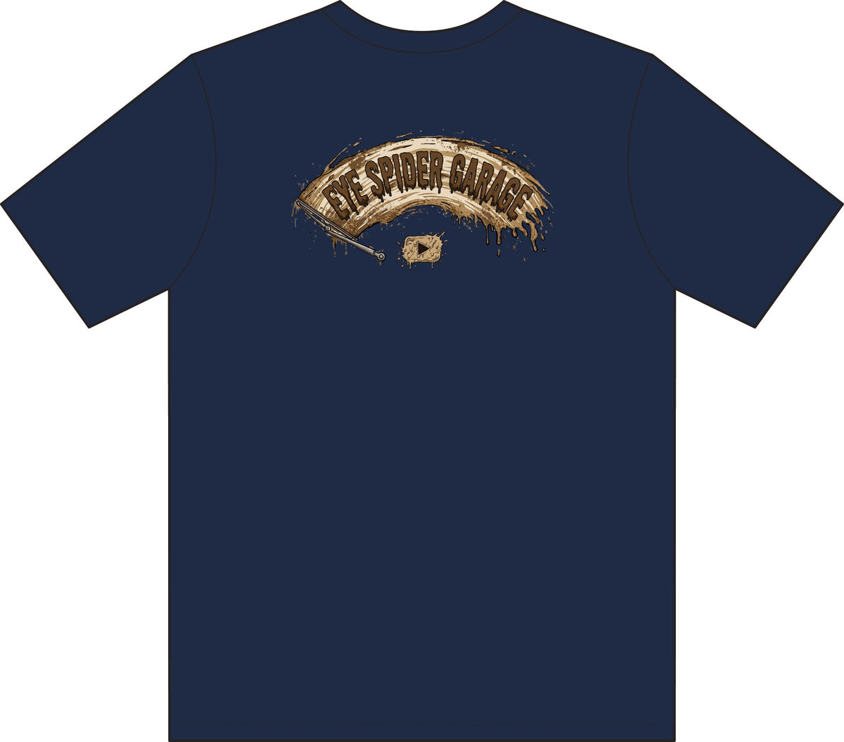 Eye Spider Garage Two-Sided Graphic T-Shirt