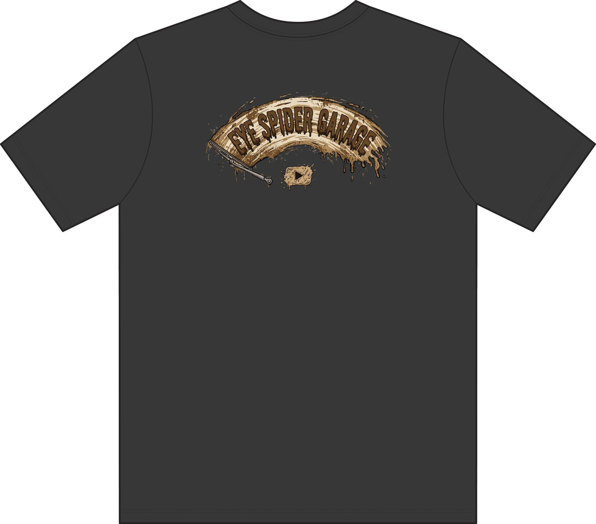 Eye Spider Garage Two-Sided Graphic T-Shirt