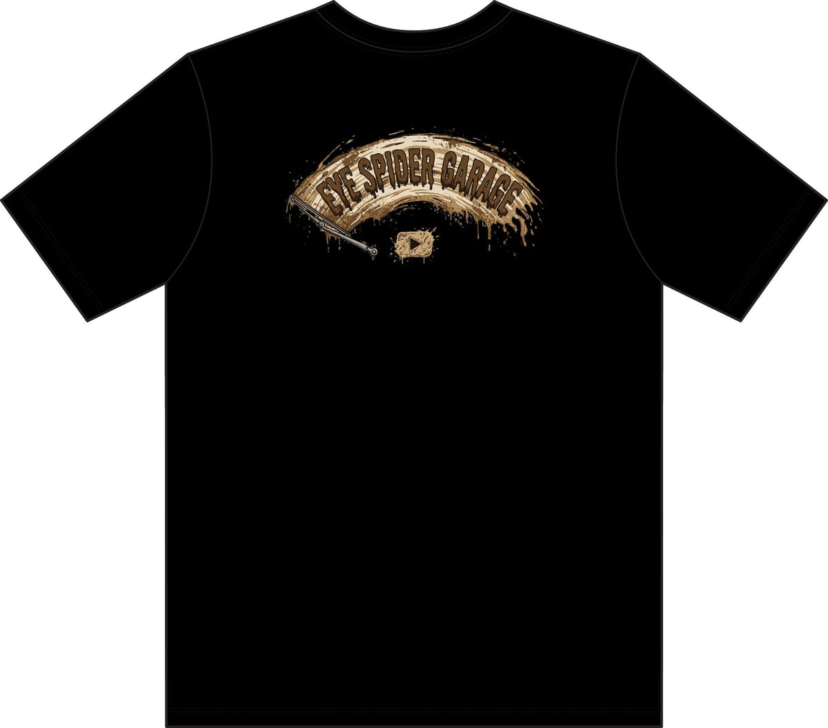 Eye Spider Garage Two-Sided Graphic T-Shirt
