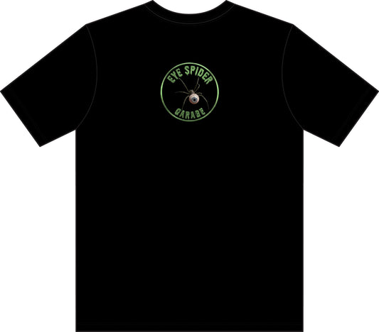 Eye Spider Green Logo Graphic T-Shirt