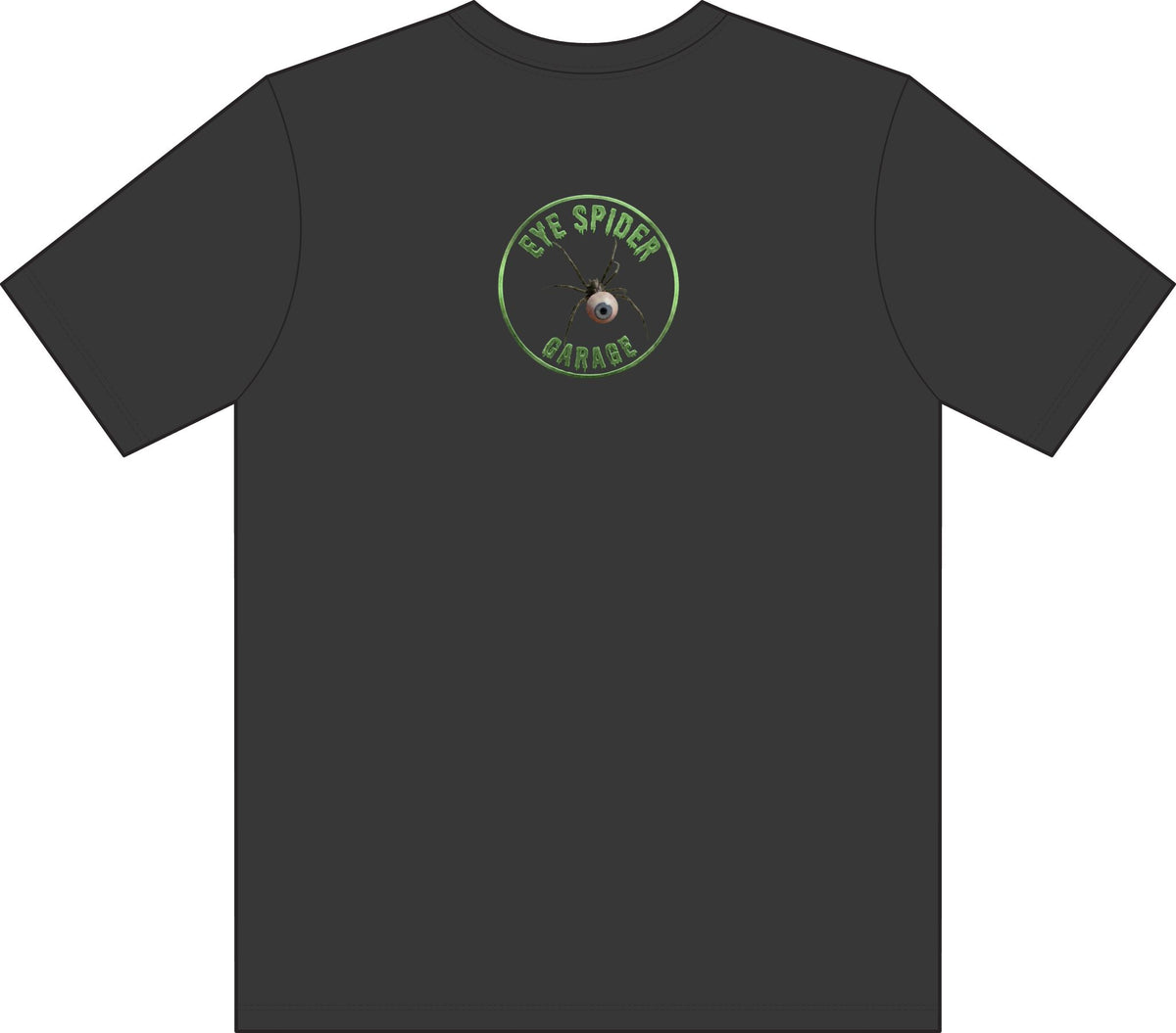 Eye Spider Green Logo Graphic T-Shirt