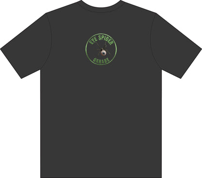 Eye Spider Green Logo Graphic T-Shirt