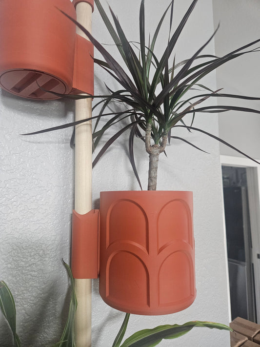 Archie Planter with Hidden Drip Tray