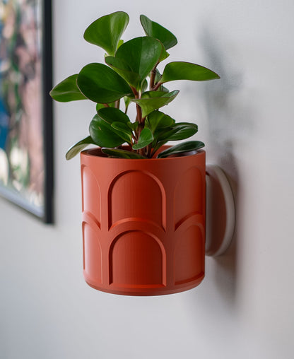 Archie Wall Planter with Hidden Drip Tray