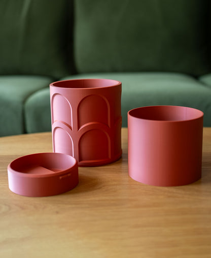 Archie Wall Planter with Hidden Drip Tray