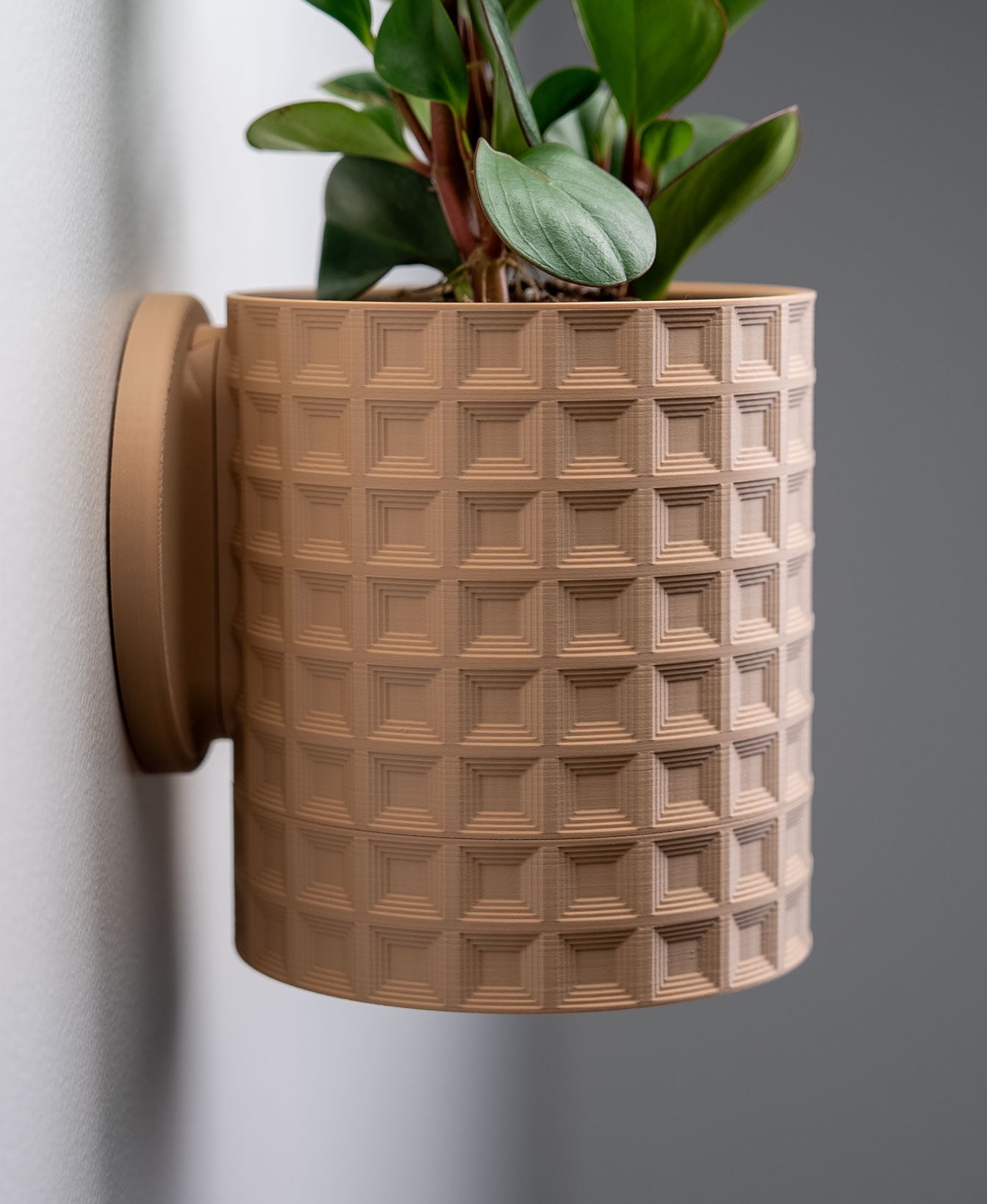 Echo Wall Planter with Hidden Drip Tray