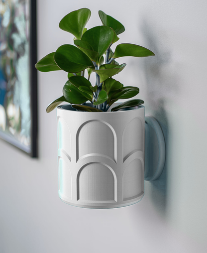 Archie Wall Planter with Hidden Drip Tray