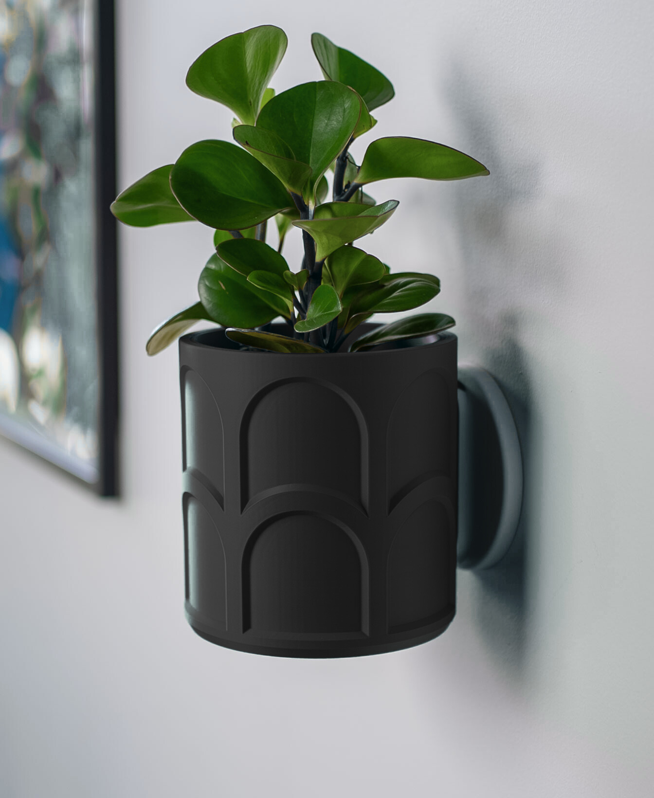 Archie Wall Planter with Hidden Drip Tray