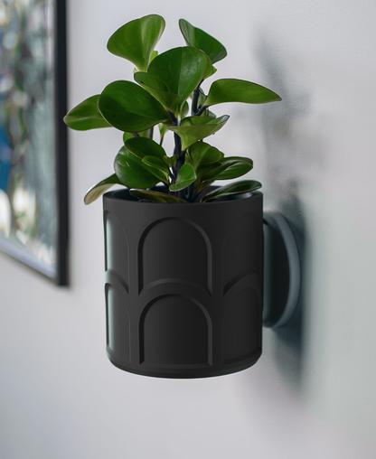 Archie Wall Planter with Hidden Drip Tray